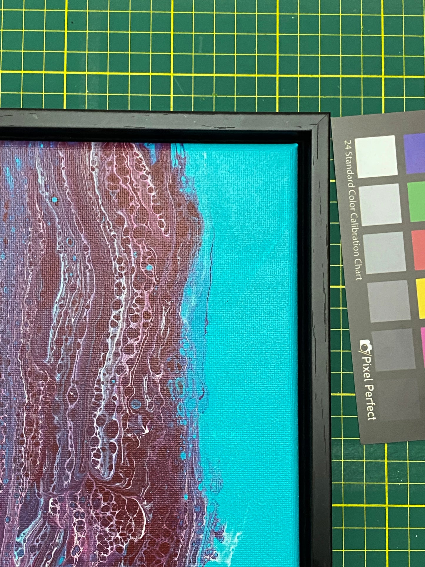 La Laguna, 9x12x0.75" Acrylic Painting