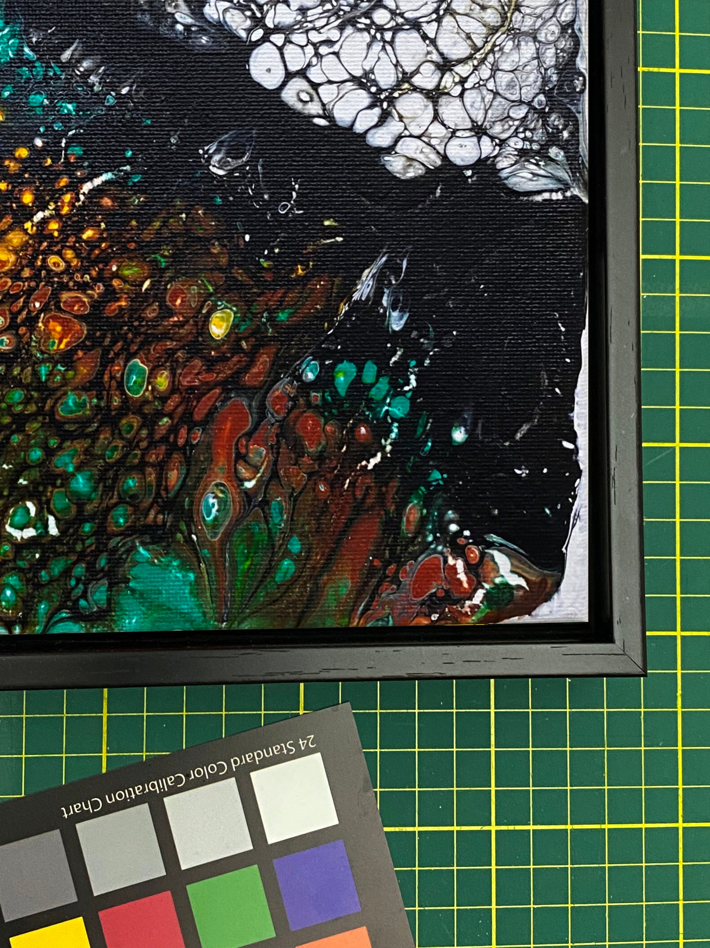 The End of the Ice Age, 12x9x0.75" Acrylic Painting